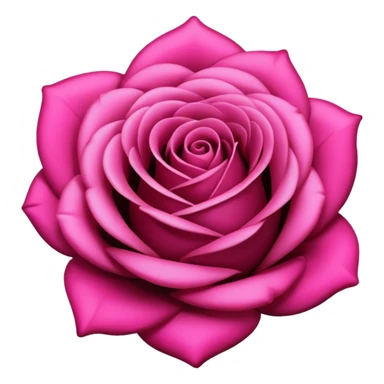 BLACKPINK-inspired black and pink rose emoji sticker