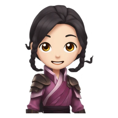 Nezuko Demon Slayer sticker