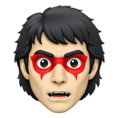 GENERAME  ENTRE 3 Y 5  ICONOS TIPO EMOJI SILUETEADOS SIN FONDO   ESTILO RETRO OCHENTERO CON LA TEMATICA DE LA PELICULA An American Werewolf in London (Un hombre lobo americano en Londres) sticker