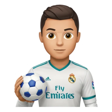 Cr7 en el real Madrid sticker
