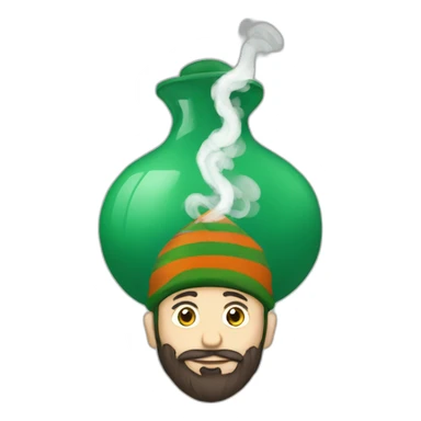 Chechen smokes hookah sticker