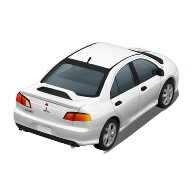 mitsubishi lancer sticker