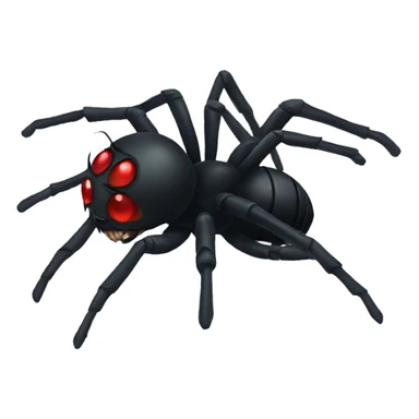 black widow sticker