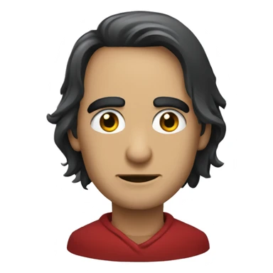 Um corvo com o olho vermelho sticker