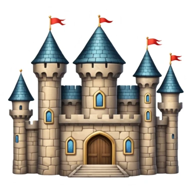 luxurious castle sticker