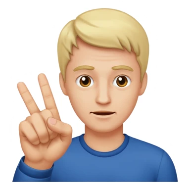 Trump flipping the finger sticker