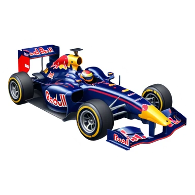 formula one redbull sticker