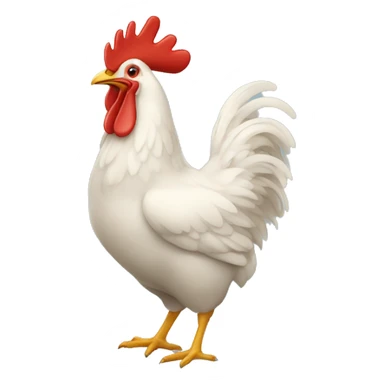 une poule avec des antennes sticker