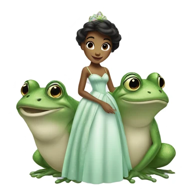 Tiana from Princess with a Frog sticker