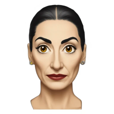 diamanda callas mugshot sticker