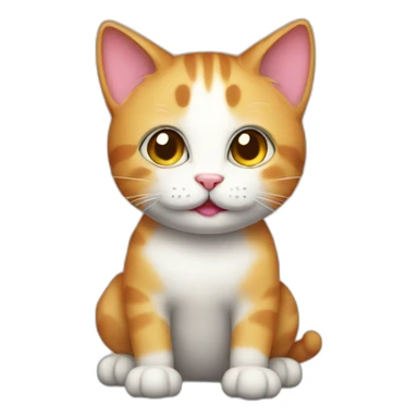 Homosexual cat sticker