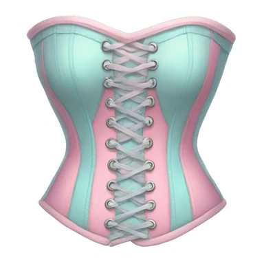 Pastel corset  sticker