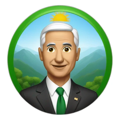 president algerie sticker