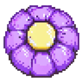 purple bomb power up item sticker