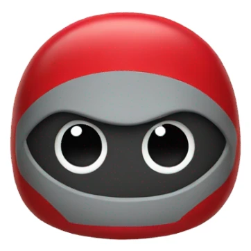 Alien with Ohio state colors sticker