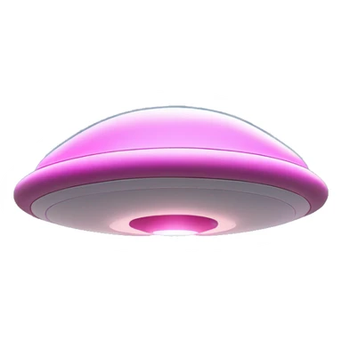 Pink UFO with "Mawari" written on it
 Fly at a great speed.
 It says Mawari on it. sticker