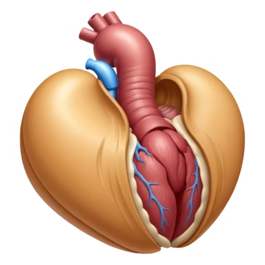 Veiny tan-colored male organ entering a moist  vagina sticker