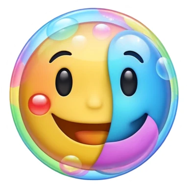 the letters Tmj with a happy face emoji sticker