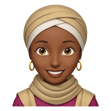 etiopien woman sticker