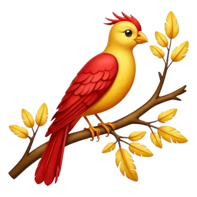 liverpool bird on the branch of tree sticker