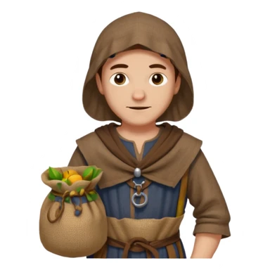 medieval merchant sticker