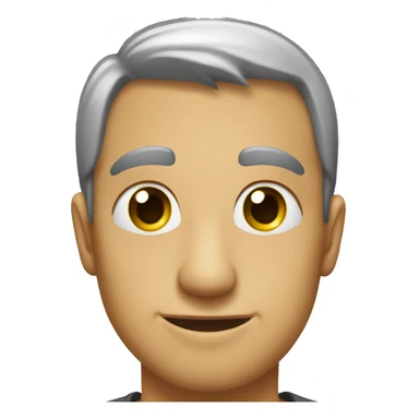 emoji avec des yeux sur le cote sticker