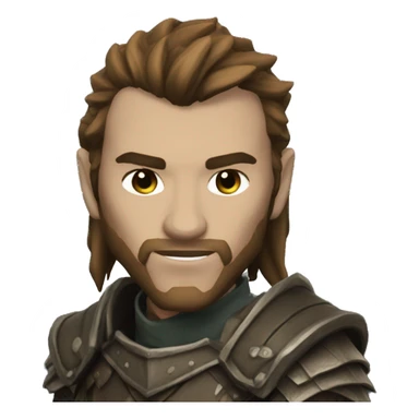 Skyrim Dragonborn sticker