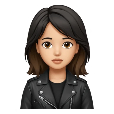 camila cabello wear leather jacket sticker