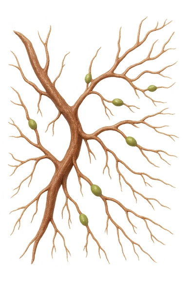 vene linfatiche, iperrealistica 4k, IPERREALISTICA 4K sticker