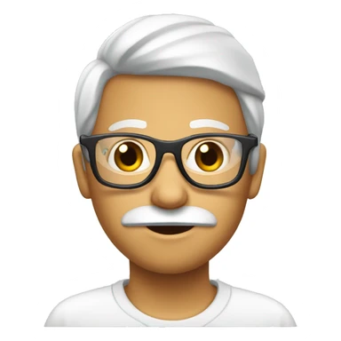 Enfermera con cofia y gafas sticker