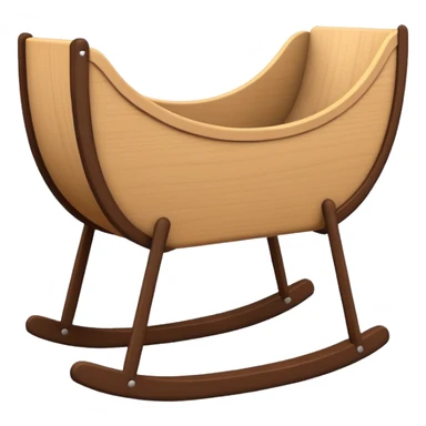 modern cradle sticker