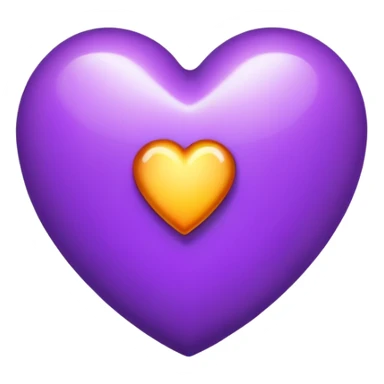 The Letter “t” inside a Purple Heart sticker