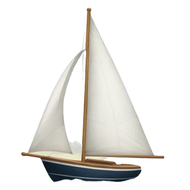 sailboat in the middle of the ocean sticker
