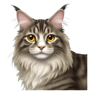 Maine coon cat sticker