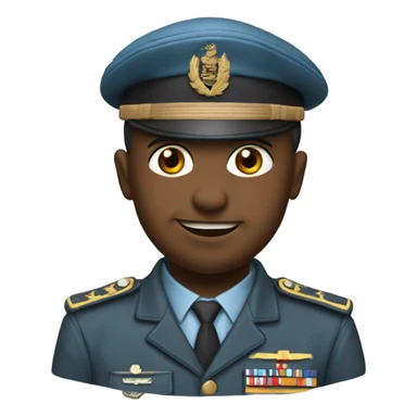 un soldat avec les veine des yeux qui ressor sticker