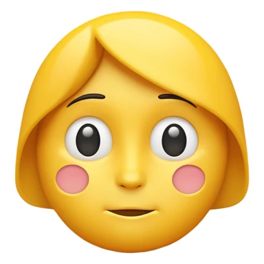 Thoughtful emoji sticker
