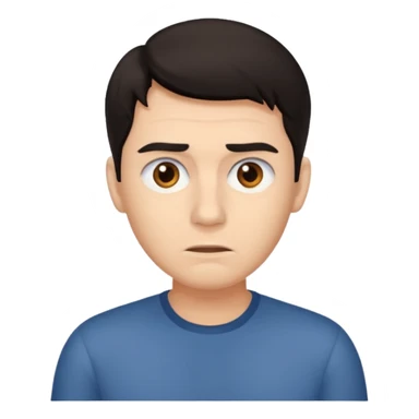 a man that dont know what to do sticker