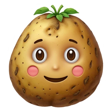 thank you potato sticker