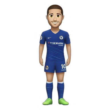 eden hazard sticker
