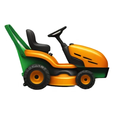 lawn mower sticker