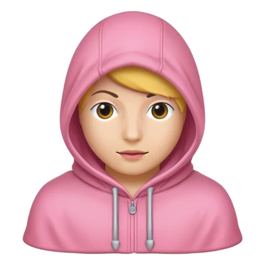 Pink burglar hood sticker