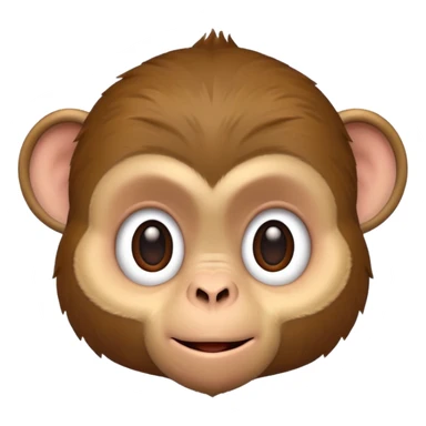 Cute boy monkey  sticker