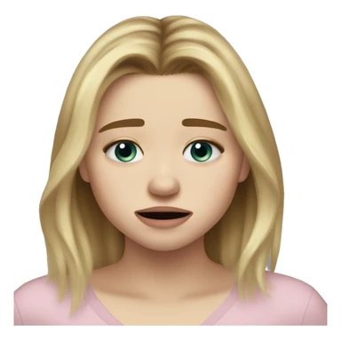 Chloe grace moretz crying sticker