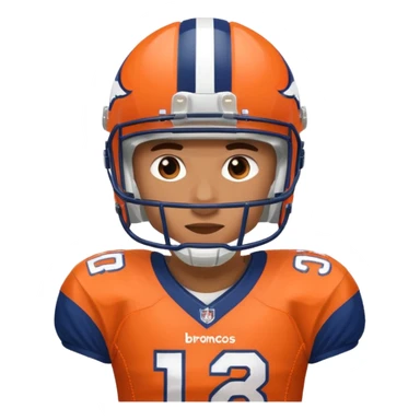 Denver broncos sticker