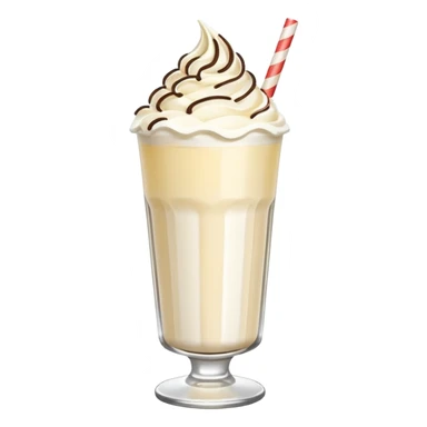 milkshake tall glass
 sticker