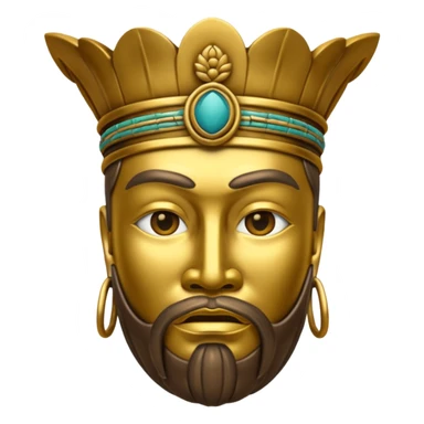 sanxingdui bronze man emoji sticker