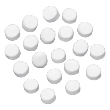 pastillas blancas como paracetamol  sticker