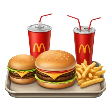 McDonald’s meal sticker