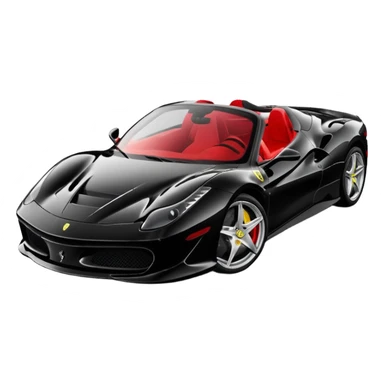 black farari car koli si change kar do sticker