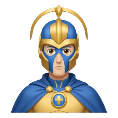 doctor fate with cape and helmet sticker